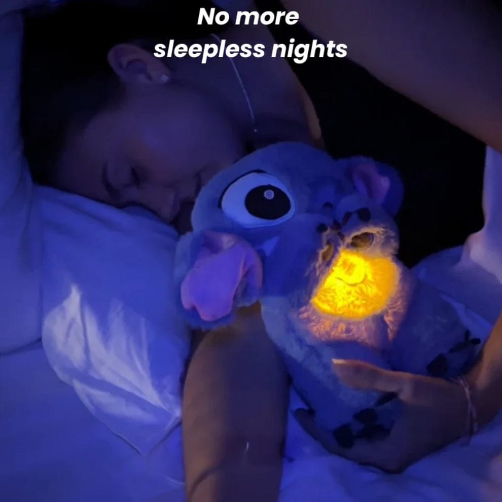 Levirose Breathing Teddy Bear with Soothing Music, Comfort Plush