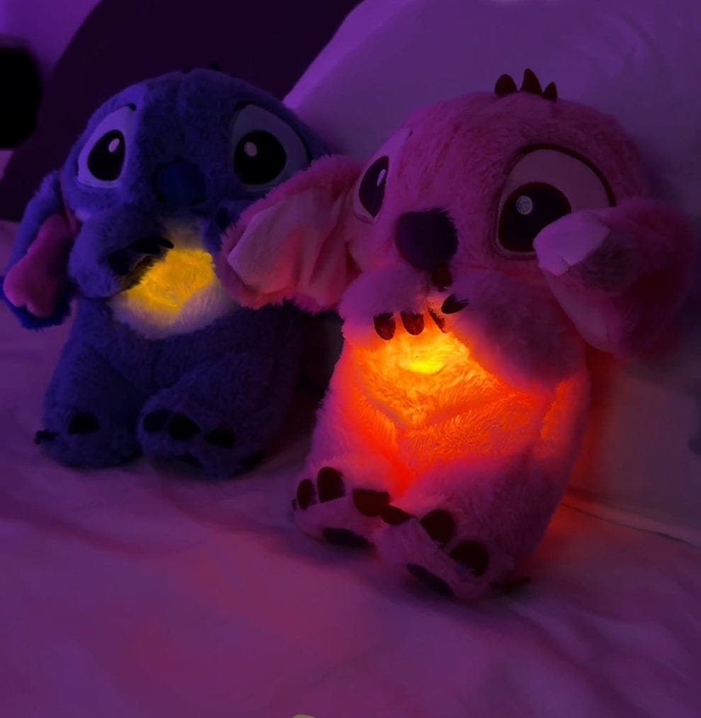 Levirose Breathing Teddy Bear with Soothing Music, Comfort Plush