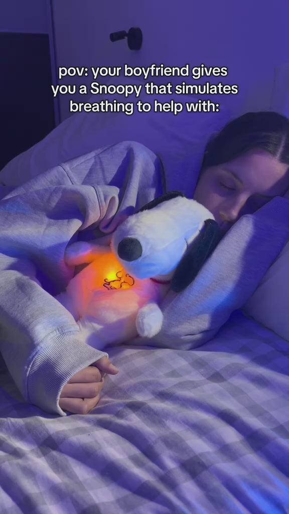 Levirose Breathing Teddy Bear with Soothing Music, Comfort Plush video
