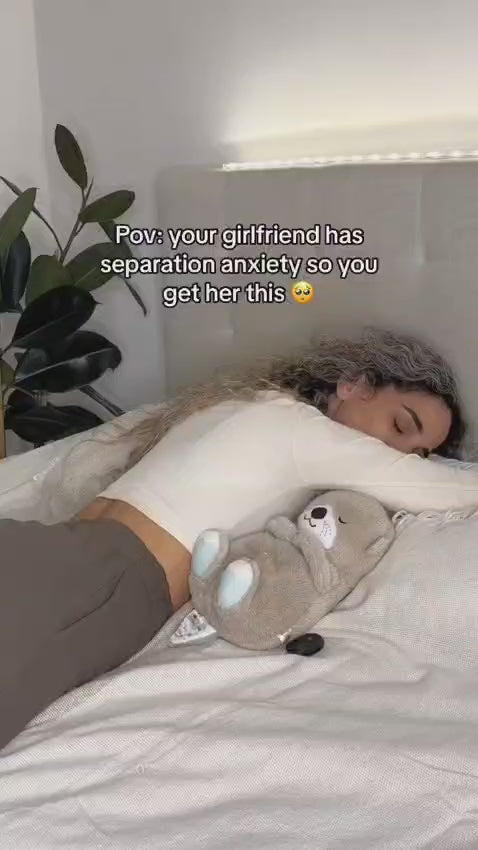 Levirose Breathing Teddy Bear with Soothing Music, Comfort Plush video